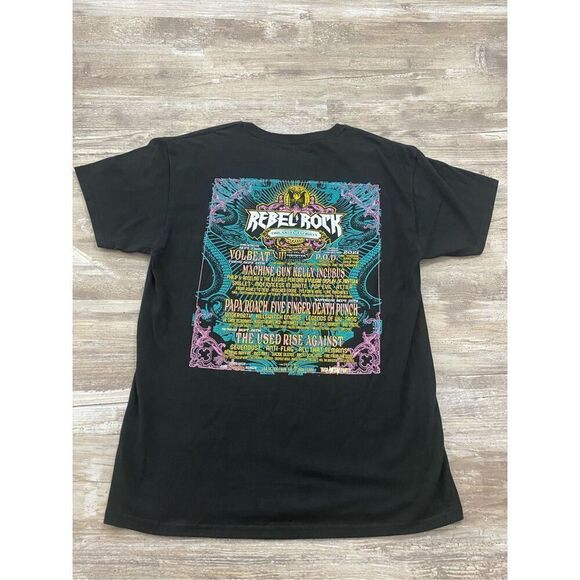 Rebel Rock MGK Incubus Concert T-Shirt Tee Mens Size M - Picture 3 of 5